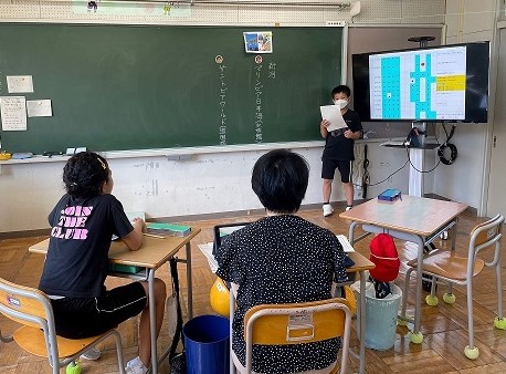 小学部教室生活表日記